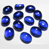 7x9 mm Oval - Gorgeous Kashmir Sapphire Blue Colour - Quartz - eye Clean Cabochon 10 pcs
